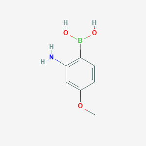 (2-Amino-4-methoxyphenyl)boronic acid