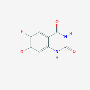 6-Fluoro-7-methoxyquinazoline-2,4(1H,3H)-dione