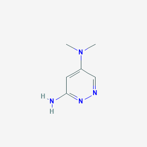 N5,N5-Dimethylpyridazine-3,5-diamine