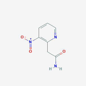 2-(3-Nitropyridin-2-yl)acetamide