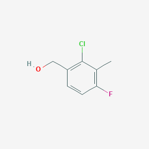 (2-Chloro-4-fluoro-3-methylphenyl)methanol