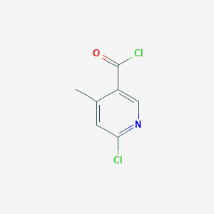 6-Chloro-4-methylnicotinoyl chloride