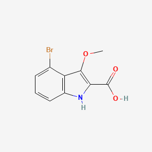 4-bromo-3-methoxy-1H-indole-2-carboxylic Acid