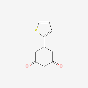 molecular formula C10H10O2S B1296803 5-(2-噻吩基)环己烷-1,3-二酮 CAS No. 23994-65-2