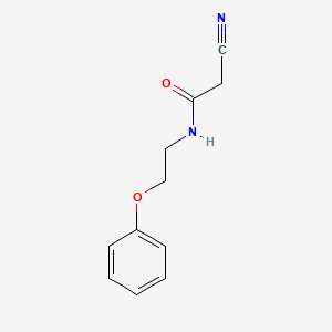 B1296804 2-Cyano-N-(2-phenoxyethyl)acetamide CAS No. 288154-75-6