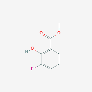 molecular formula C8H7FO3 B1296805 甲基3-氟-2-羟基苯甲酸酯 CAS No. 70163-98-3