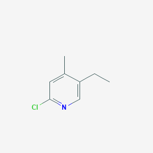 2-Chloro-5-ethyl-4-methylpyridine