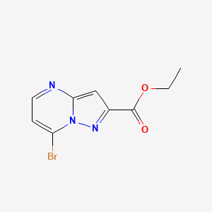 Ethyl 7-bromopyrazolo[1,5-a]pyrimidine-2-carboxylate