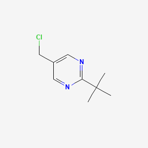 2-Tert-butyl-5-(chloromethyl)pyrimidine