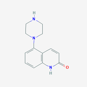 5-(piperazin-1-yl)-1H-quinolin-2-one