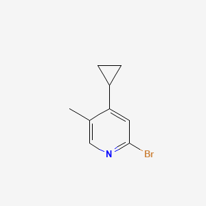 2-Bromo-4-cyclopropyl-5-methylpyridine