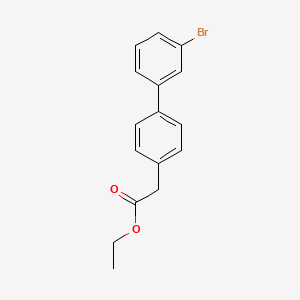 Ethyl 2-(3'-bromo-[1,1'-biphenyl]-4-yl)acetate