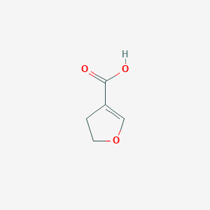 molecular formula C5H6O3 B1296813 4,5-二氢呋喃-3-羧酸 CAS No. 98021-62-6
