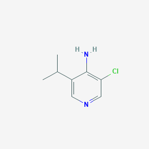 3-Chloro-5-isopropylpyridin-4-amine