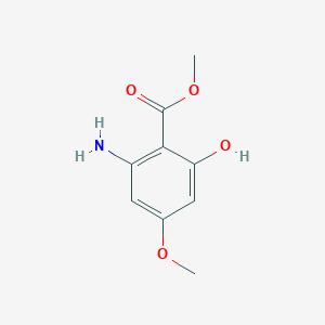 Methyl 2-amino-6-hydroxy-4-methoxybenzoate