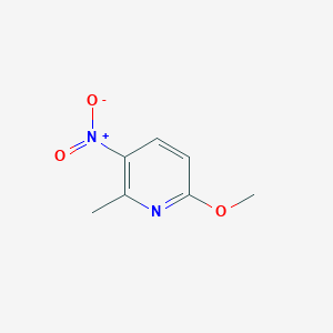 B1296822 6-Methoxy-2-methyl-3-nitropyridine CAS No. 5467-69-6