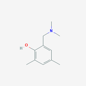 B1296830 2-[(Dimethylamino)methyl]-4,6-dimethylphenol CAS No. 52777-93-2