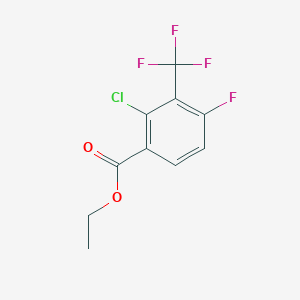 Ethyl 2-chloro-4-fluoro-3-(trifluoromethyl)benzoate