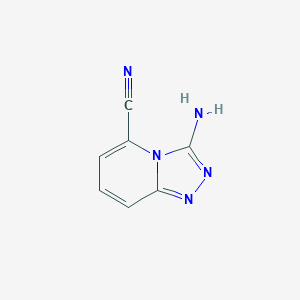 3-Amino-[1,2,4]triazolo[4,3-a]pyridine-5-carbonitrile