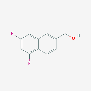 (5,7-Difluoronaphthalen-2-yl)methanol