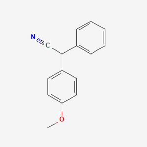 molecular formula C15H13NO B1296853 (4-甲氧基苯基)(苯基)乙腈 CAS No. 4578-79-4
