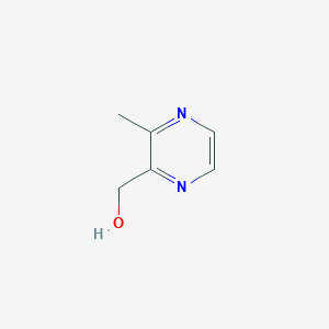 molecular formula C6H8N2O B1296892 (3-甲基吡嗪-2-基)甲醇 CAS No. 160818-32-6