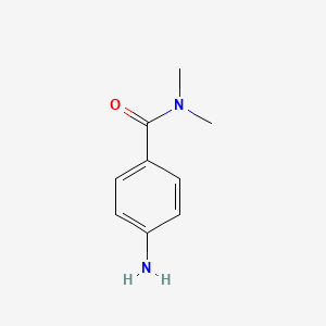 molecular formula C9H12N2O B1296905 4-氨基-N,N-二甲基苯甲酰胺 CAS No. 6331-71-1