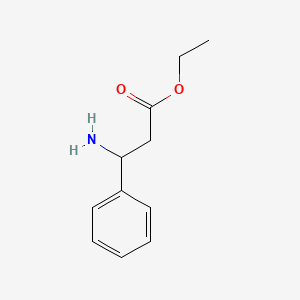 B1296916 Ethyl 3-amino-3-phenylpropanoate CAS No. 6335-76-8