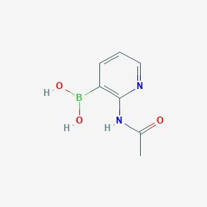 (2-Acetamidopyridin-3-yl)boronic acid