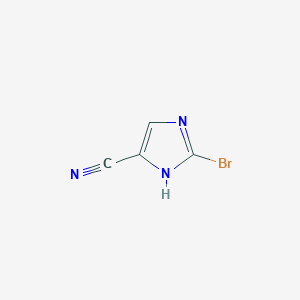 2-bromo-1H-imidazole-5-carbonitrile