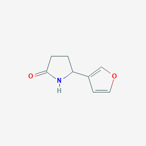 5-(Furan-3-yl)pyrrolidin-2-one