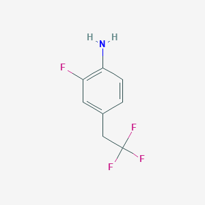 2-Fluoro-4-(2,2,2-trifluoroethyl)aniline