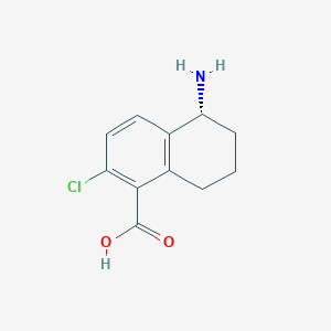 (R)-5-amino-2-chloro-5,6,7,8-tetrahydronaphthalene-1-carboxylic acid hydrochloride