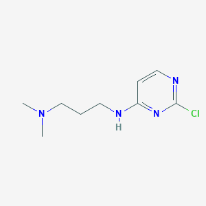 2-chloro-N-[3-(dimethylamino)propyl]pyrimidin-4-amine