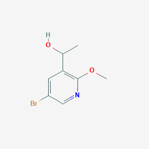 1-(5-Bromo-2-methoxypyridin-3-yl)ethanol