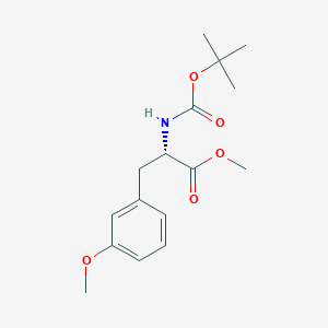 (S)-methyl 2-((tert-butoxycarbonyl)amino)-3-(3-methoxyphenyl)propanoate