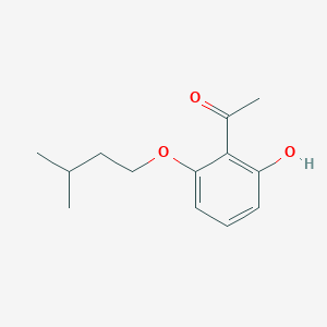 B1296976 1-(2-Hydroxy-6-(isopentyloxy)phenyl)ethanone CAS No. 249278-25-9
