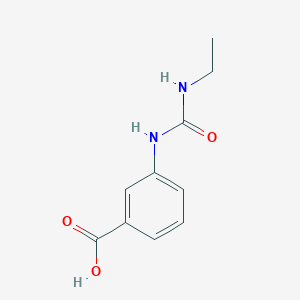 molecular formula C10H12N2O3 B1296979 3-[(乙基氨基)羰基]氨基苯甲酸 CAS No. 23754-39-4