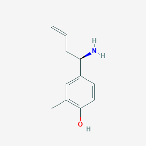 (R)-4-(1-Aminobut-3-en-1-yl)-2-methylphenol