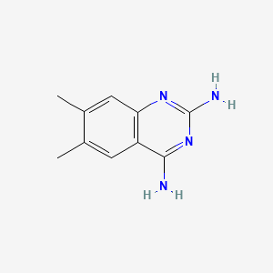 2,4-Quinazolinediamine, 6,7-dimethyl-