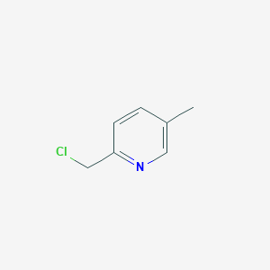 molecular formula C7H8ClN B1297004 2-(氯甲基)-5-甲基吡啶 CAS No. 767-01-1