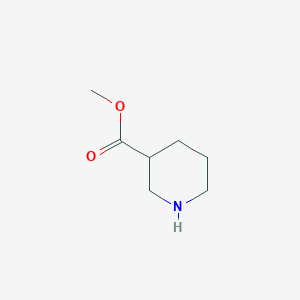 molecular formula C7H13NO2 B1297015 Methyl piperidine-3-carboxylate CAS No. 50585-89-2