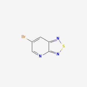 molecular formula C5H2BrN3S B1297047 6-溴[1,2,5]噻二唑并[3,4-b]吡啶 CAS No. 72023-75-7