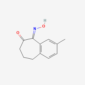 (E)-5-(Hydroxyimino)-3-methyl-5,7,8,9-tetrahydro-6H-benzo[7]annulen-6-one