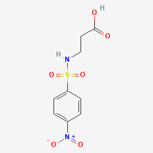 B1297052 3-(4-Nitrophenylsulfonamido)propanoic acid CAS No. 179174-23-3