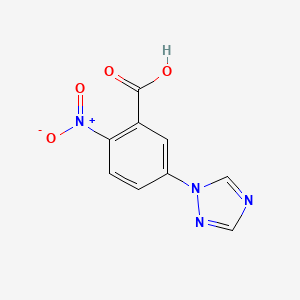 2-Nitro-5-(1H-1,2,4-triazol-1-YL)benzoic acid