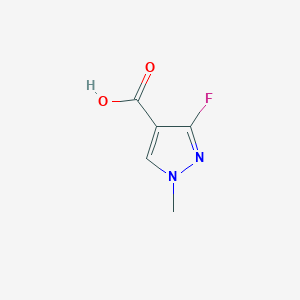 3-Fluoro-1-methyl-1H-pyrazole-4-carboxylic acid