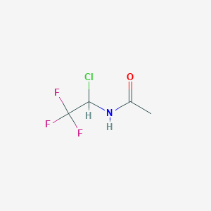 N-(1-chloro-2,2,2-trifluoroethyl)acetamide