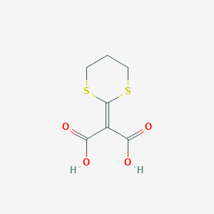 2-(1,3-Dithian-2-ylidene)malonic acid