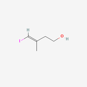 (E)-4-iodo-3-methylbut-3-en-1-ol